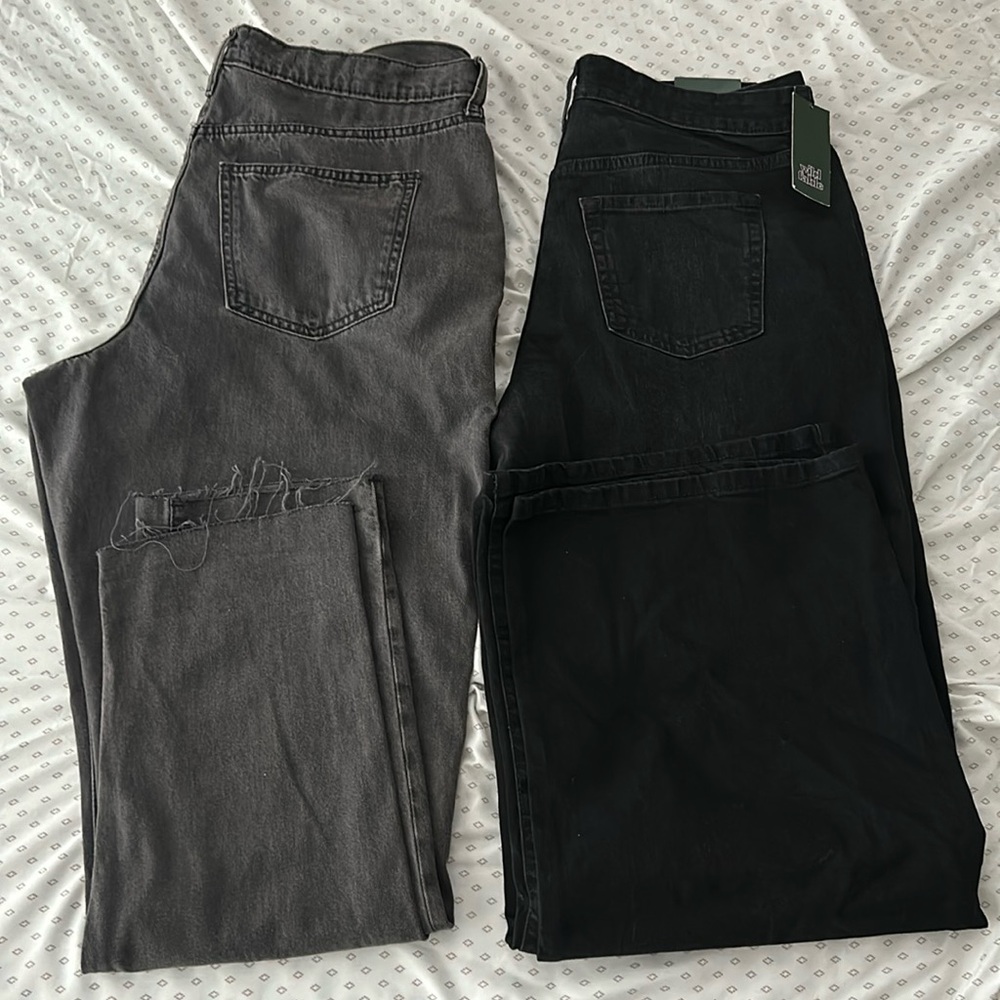 2 Jean Bundle - Size 12 - 1 Baggy Jean NWT - 1 Boyfriend Jean NWOT
